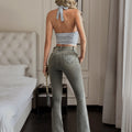 Classic Mom Jeans for Ladies High Rise Slim Tapered Denim Pants Casual Street Fashion Clothing Comfortable Retro Everyday Wear