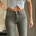 Classic Mom Jeans for Ladies High Rise Slim Tapered Denim Pants Casual Street Fashion Clothing Comfortable Retro Everyday Wear